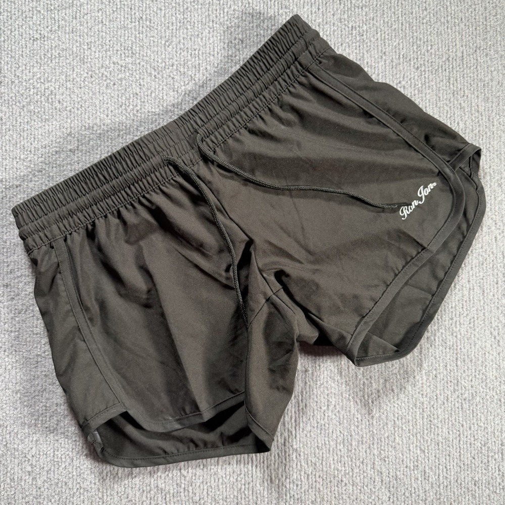 Ron John Surf Shop Beach Shorts Juniors Sz Small Black Beach Surfer Girl